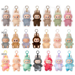 POP MART Labubu The Monsters Plush Doll Hot Figure Toy Keychains