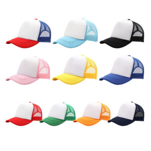 Sublimation Blank Bulk Snapback Mesh Baseball Trucker Caps