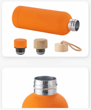 350/500/750/1000ml Non-Sublimation Blank Stainless Steel Water Bottle - Detail