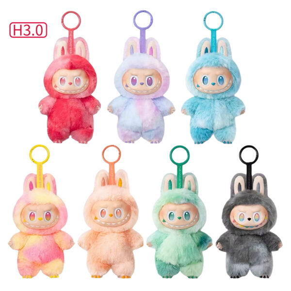 H3.0 POP MART Labubu The Monsters Plush Doll Hot Figure Toy Keychains