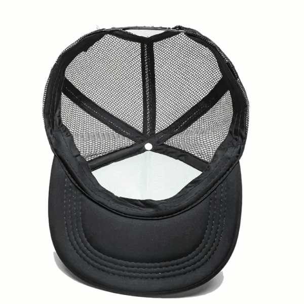 Sublimation Blank Bulk Snapback Mesh Baseball Trucker Caps - Black