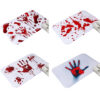 Halloween Bloody Hand Foot Prints Mat Scary Home Decor Halloween Bloody Hand Foot Prints Mat Scary Home Decor