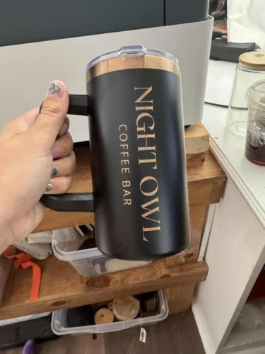 20oz Copper Plated Coffee Mug with Handle 25pcs photo review