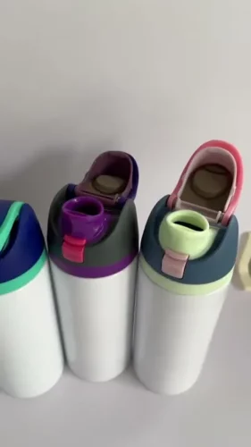 24oz Owala Sublimation Stainless Steel Flask Water Bottle photo review