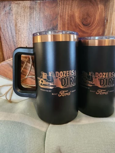 20oz Copper Plated Coffee Mug with Handle 25pcs photo review