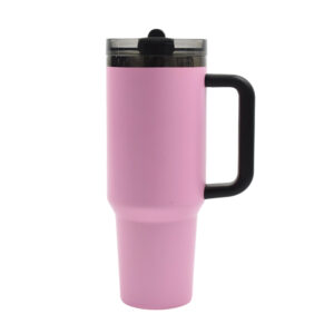 Messi GOAT Pink 40oz ProTour Flip Straw Tumbler Travel Mug