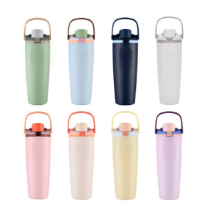 30oz Owala Sip Powder Coated Water Bottle with Handle and Lock Lid