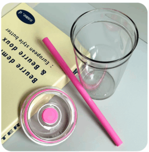 red-rose-16oz-acrylic-plastic-coffee-cup-single-layer-straw-cup