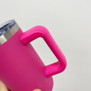 handle-details-of-pink-candy-colored-sublimation-blank-20oz-coffee-mug-with-plastic-handle