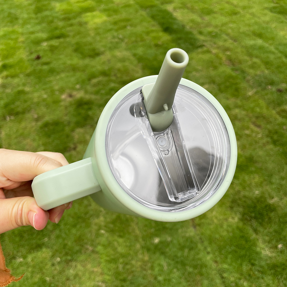 40oz-macaron-colored-blank-sublimation-flip-straw-tumblers-green