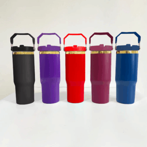 wholesale-30oz-mirror-gold-plated-travel-mugs-with-flip-straw-display