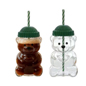 20oz-cute-bear-glass-cup-with-straw-for-christmas