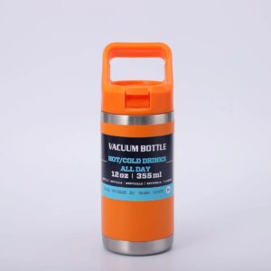 orange-12oz-kids-yeti-style-water-bottles-with-flip-straw-lids-for-laser-engraving