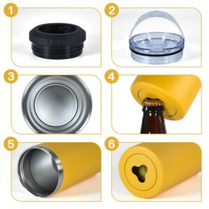 details-of-16oz-powder-coated-can-cooler-with-two-lids-and-bottom-with-opener