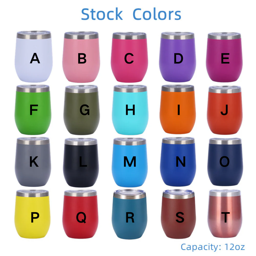 color-options-of-12oz-powder-coated-stainless-steel-wine-tumblers-with-slide-lids