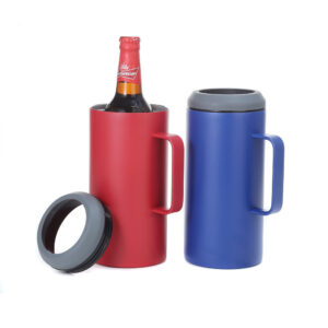 red-&-blue-40oz-cooler-can-mugs-with-handle-and-two-lids-for-laser-engraving