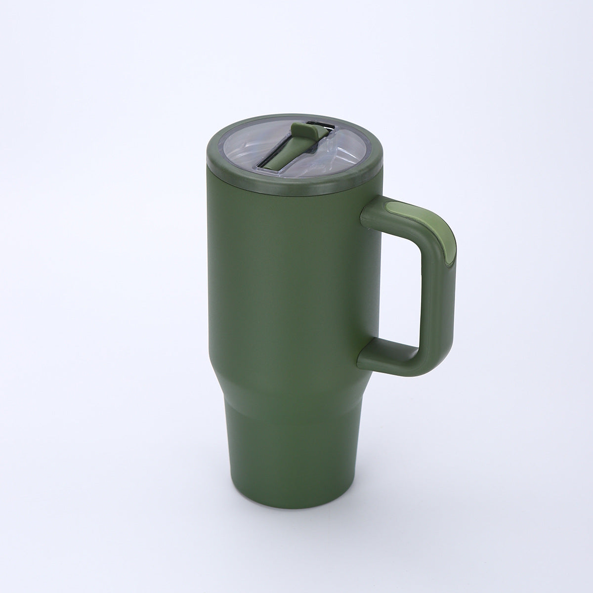 dark-green-20oz-30oz-colored-powder-coated-travel-mug-with-leak-proof-lids-for-laser-engraving