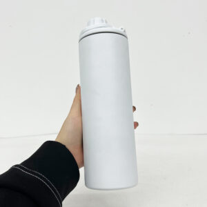 white-macaron-colored-20oz-sublimation-sports-water-bottle-with-two-lids