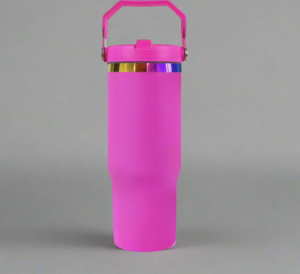 red-rose-30oz-gold-rainbow-plated-tumbler-with-portable-handle-display