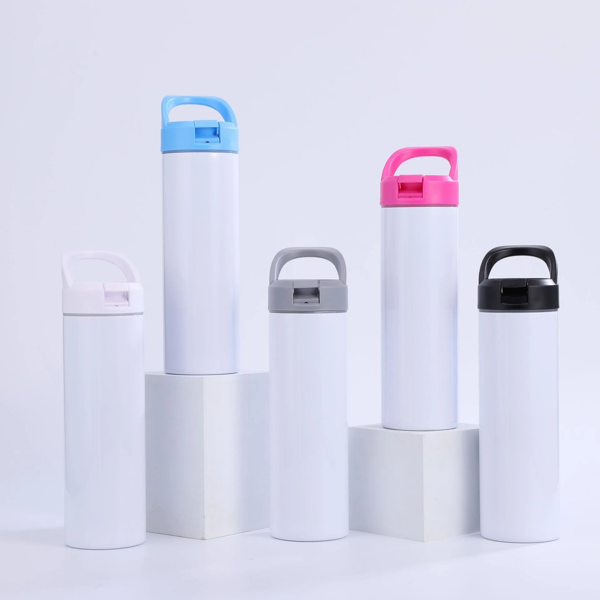 20oz-blank-sublimation-straight-tumblers-with-flip-straw-colored-lids-display-2