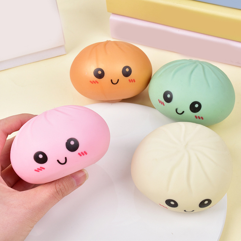 squishy-dumpling-stress-ball-relief-squeezing-bun-toys-display