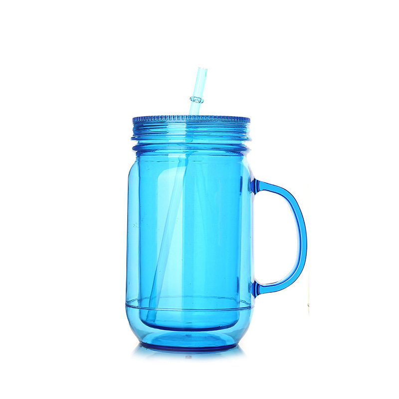 blue-20oz-colored-snow-globe-plastic-mason-jar-with-handle