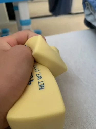 Slow Rising Butter Stick Silicone Squeeze Stress Relief Toy for Adults Children 100pcs photo review