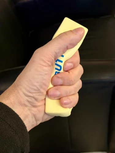 Slow Rising Butter Stick Silicone Squeeze Stress Relief Toy for Adults Children 100pcs photo review