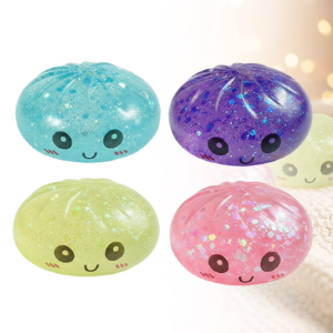 Squishy Glitter Dumpling Sensory Stress Relief Toys - Mixed Colors squishy-glitter-dumpling-sensory-stress-relief-toys-mixed-colors