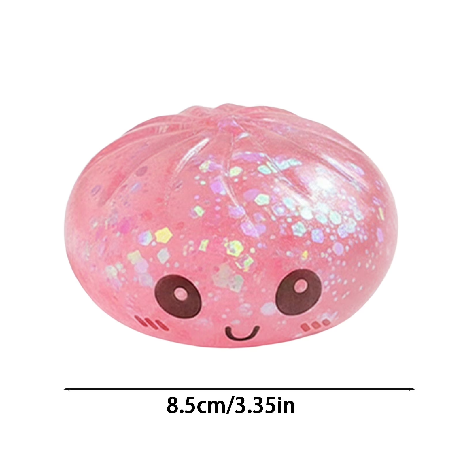 size-of-squishy-glitter-dumpling-sensory-stress-relief-toys