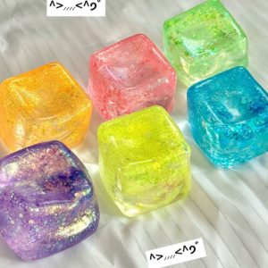 glitter-squishy-ice-cube-fidget-toy-stress-relief-mixed-colors