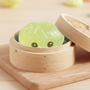 Squishy Glitter Dumpling Sensory Stress Relief Toys - Yellow yellow-squishy-glitter-dumpling-sensory-stress-relief-toys