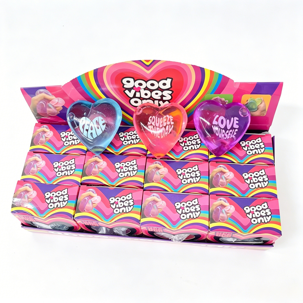 Sweet Heart Squishy Stress Relief Fidget Toy