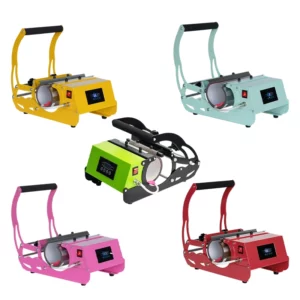 Colored Heat Transfer Machine For 11-30 oz Straight Tumblers