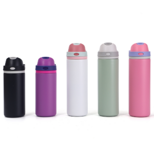 18/25oz Colored Powder Coated Portable Bouncing Cup