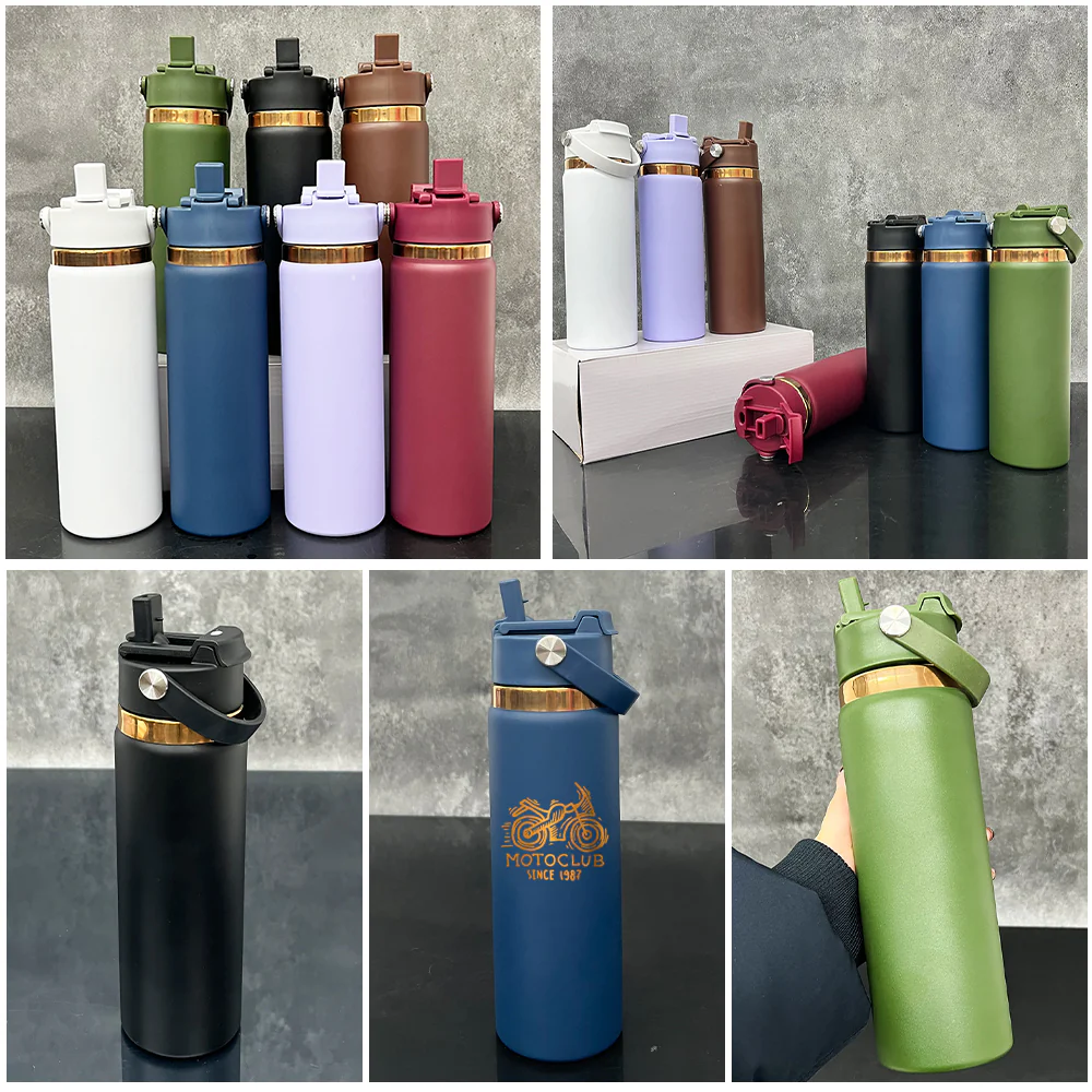 20oz-mirror-copper-plated-powder-coated-sports-water-bottles-display