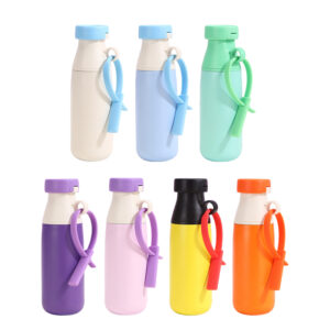 17oz Insulated Colored Stainless Steel Water Bottle with Strap 50pcs