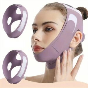 Adjustable Lightweight Facial Support Beauty Band, Reusable Comfortable Face Wrap