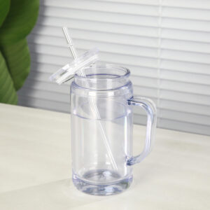 display-of-glow-in-the-dark-16oz-snow-globe-plastic-cups-with-handle