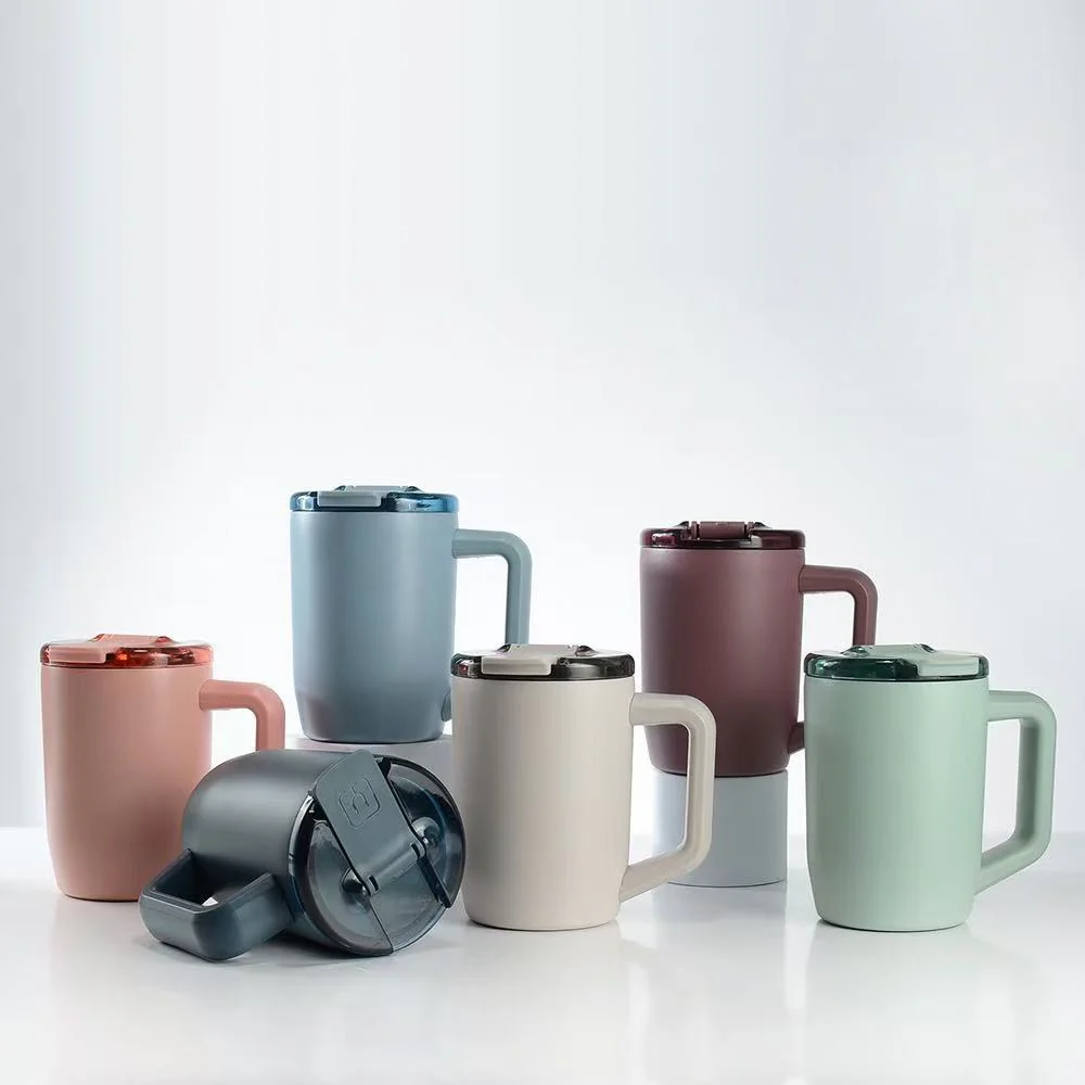 Powder Coated BruMate Style Insulated 15oz Coffee Mug