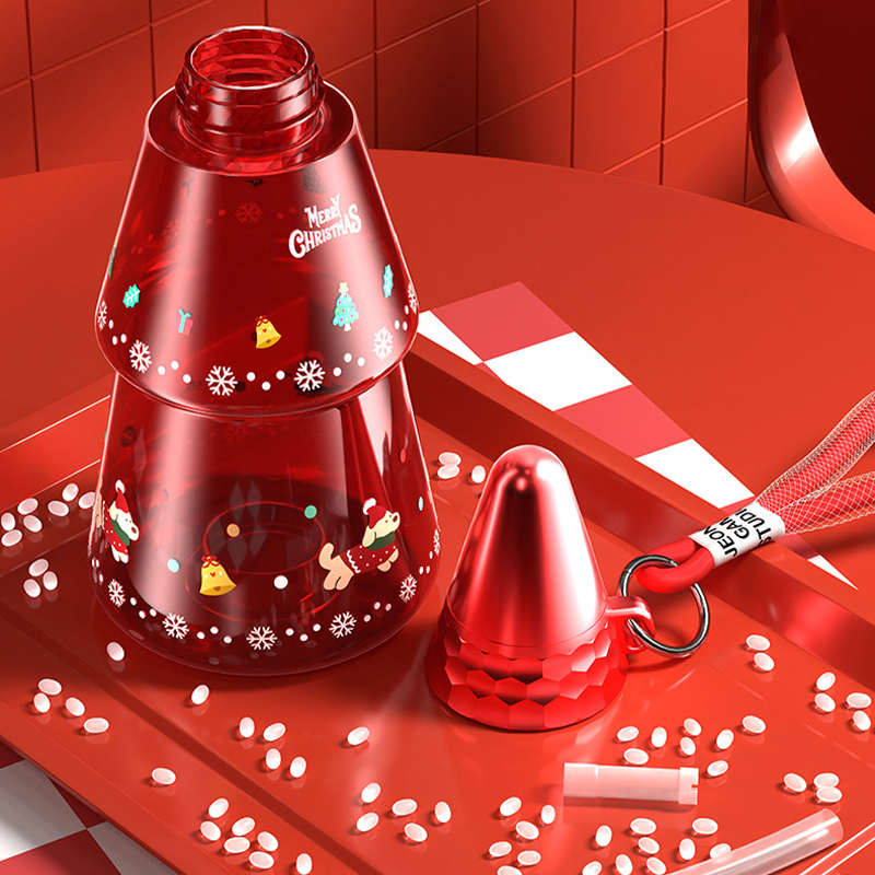 details-of-17oz-christmas-tree-plastic-water-cup-with-straw