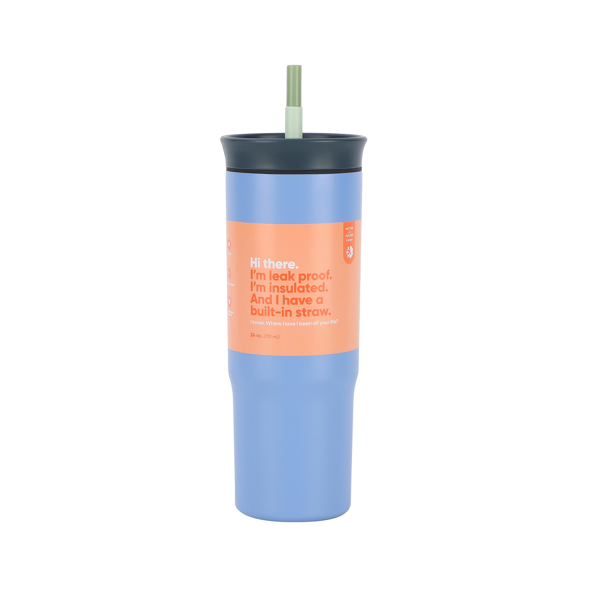 Owala 24oz Insulated Stainless Steel Water Bottle with Straw
