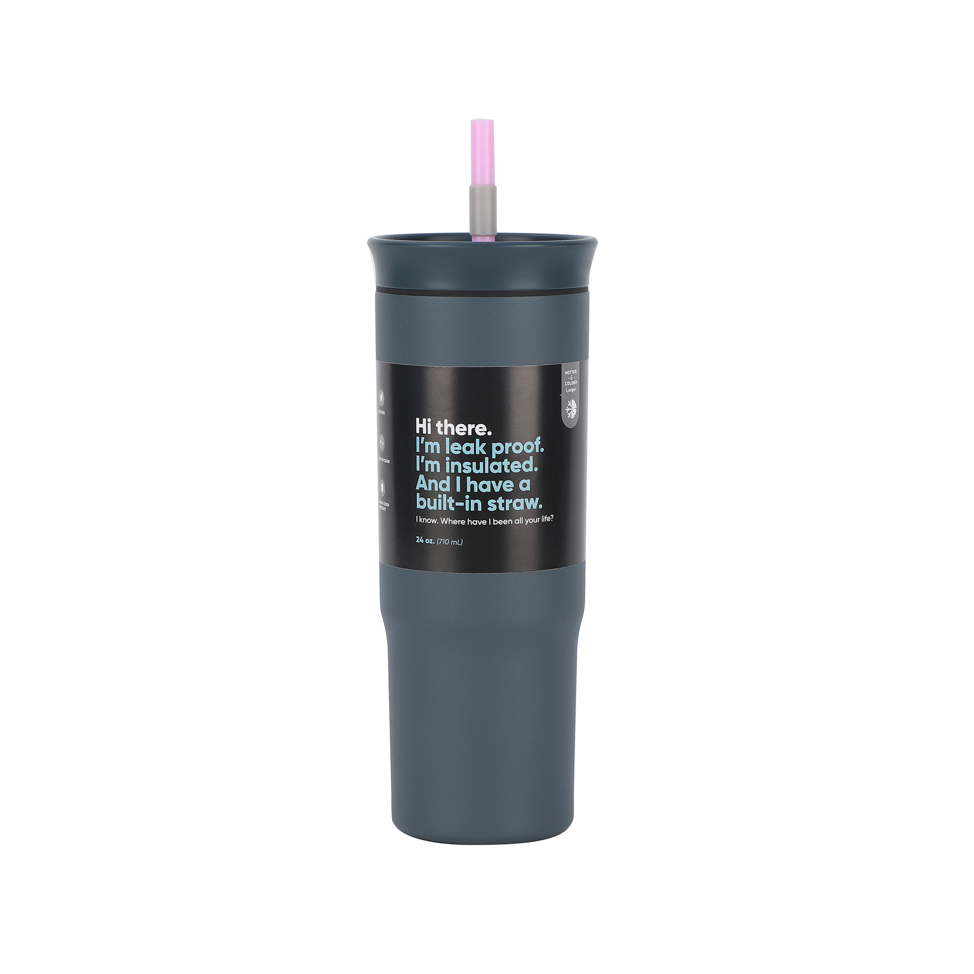 Owala 24oz Insulated Stainless Steel Water Bottle with Straw