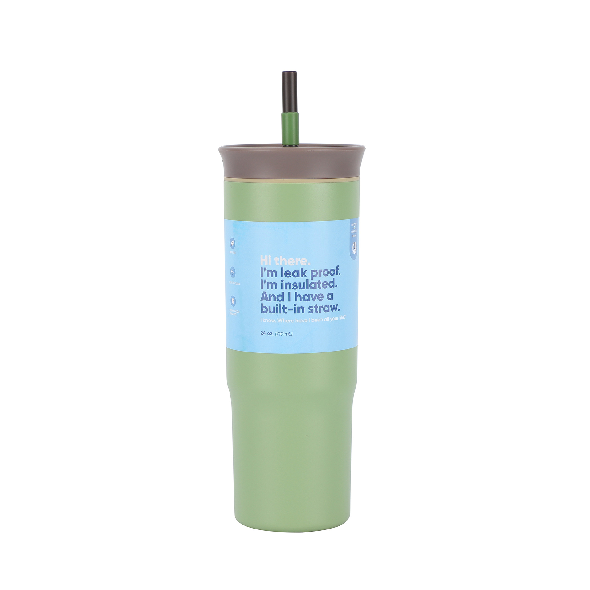 Owala 24oz Insulated Stainless Steel Water Bottle with Straw