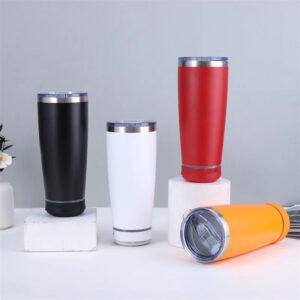 20oz Powder Coated Speaker Tumblers for Laser Engraved 20oz Powder Coated Speaker Tumblers for Laser Engraved