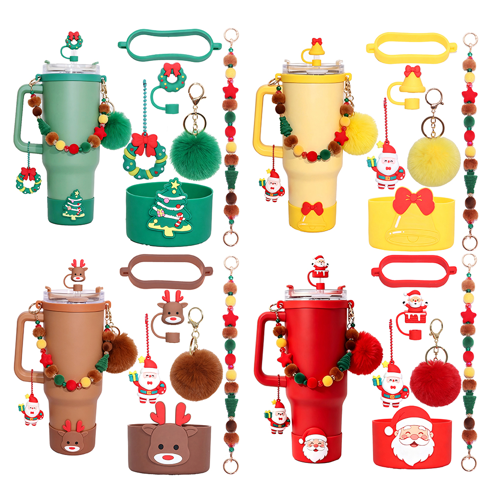 2026 Christmas Stanley Tumbler With Straw & Accessory Set