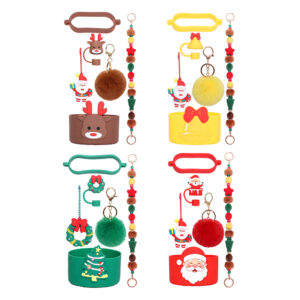Christmas Stanley Tumbler With Straw & Accessory Set Christmas Stanley Tumbler With Straw & Accessory Set