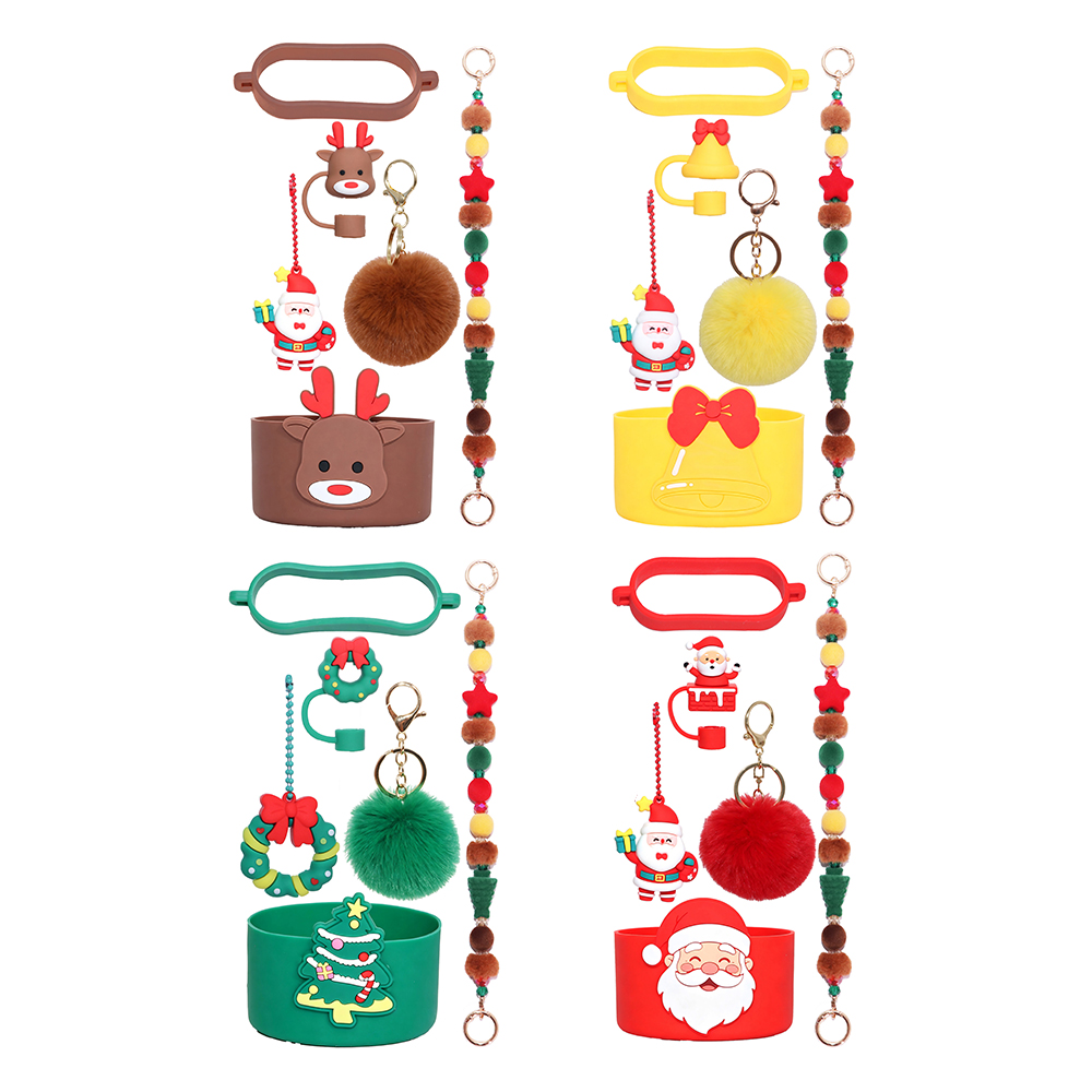 Christmas Stanley Tumbler With Straw & Accessory Set