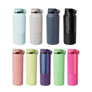 BruMate Rise Dupe 25oz Water Bottle With Leakproof Covered Silicone Straw