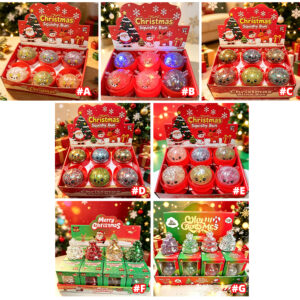 Christmas TPR Squishy Bun Stress Relief Toy